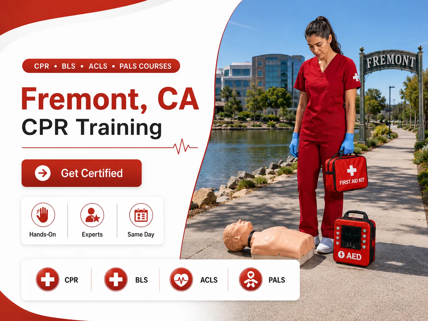 CPR BLS, ACLS & PALS Courses in Fremont, CA
